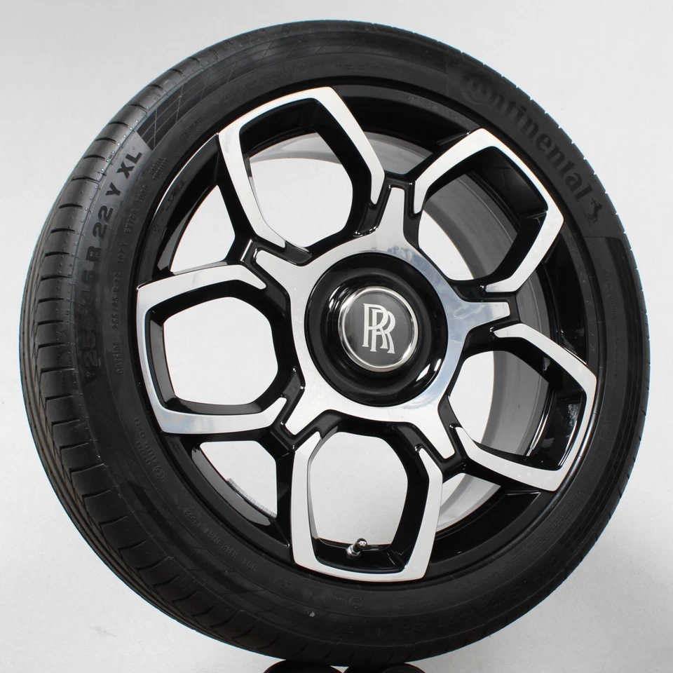 22 Zoll original Rolls Royce Cullinan RR31 6883749 Alufelgen Sommerreifen - Bild 3 von 4