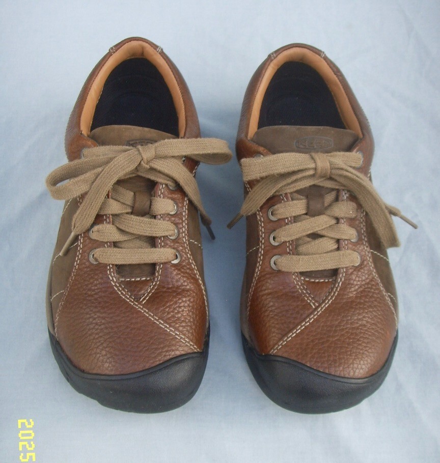 SCARPE DA TREKKING DONNA KEEN PRESIDIO TAGLIA 7 5 PELLE MARRONE