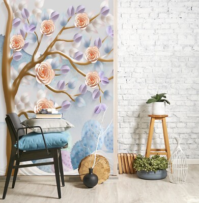3D Delicate Rose G6501 Wallpaper Wall Murals Removable Self-adhesive Erin