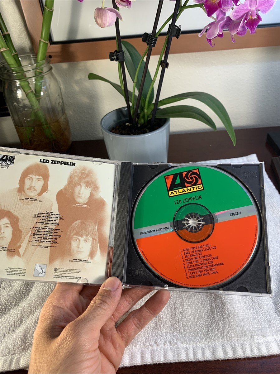 Led Zeppelin Atlantic CD 82632-2 Rare VG+ Disc | eBay