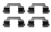 Hella 8DZ 355 203-141 ZubehöRsatz, Scheibenbremsbelag FüR Bmw Lancia