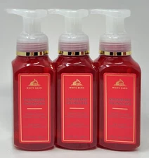 3 BATH BODY WORKS STRAWBERRY POUND CAKE GENTLE CLEAN FOAMING HAND SOAP WASH PUMP