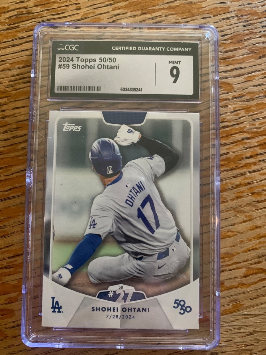2024 Topps 50/50: Shohei Ohtani - Shohei Ohtani #59 for sale