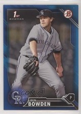 2016 Bowman Draft Draft Picks Blue 100/150 Ben Bowden #BD-36 s3g
