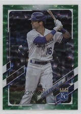 2021 Topps Update Green Foil 444/499 Andrew Benintendi #US300 1pr2