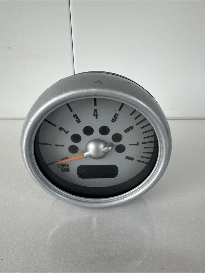 Mini Cooper One R50 R53 Tachometer Gauge Revolution Counter Silver 6936294 - Image 2 of 4