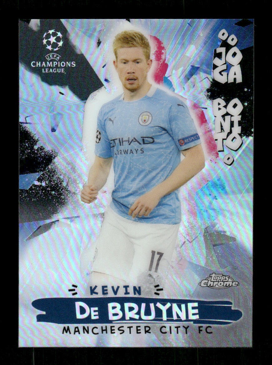 2020-21 Topps Chrome UEFA Champions League #JB-6 Kevin De Bruyne Joga Bonito