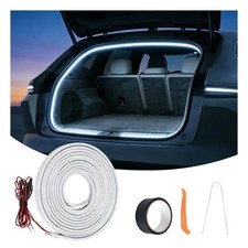 Car Led Strip Lights 4m13.12ft Waterproof Car Trunk Light Strip White Color 6 Car Led Strip Lights 4m13.12ft Waterproof Car Trunk Light Strip White Color 6
