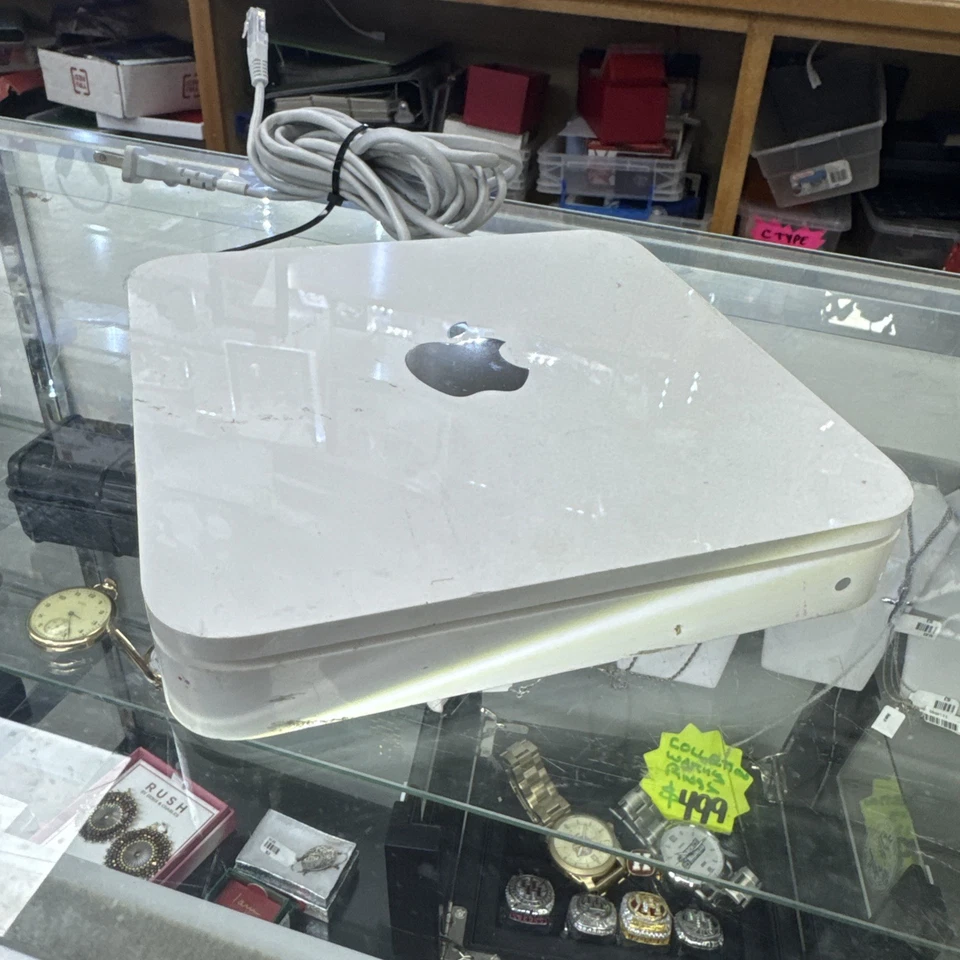 Apple Time Capsule Wi-Fi Router & Network Hard Drive 1 TB HD A1254 (68) - Image 2 of 4