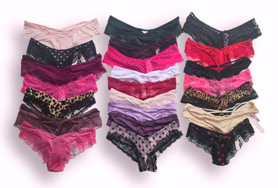 VICTORIA'S SECRET VERY SEXY Cheeky Panty VS Smooth Lace Satin XS S M L XL NEW