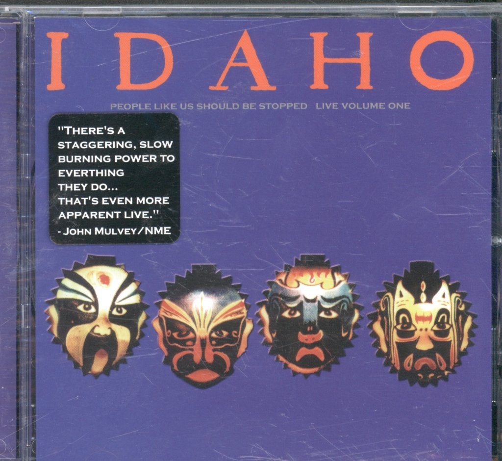 Idaho People Like Us Should Be Stopped Live Volume One CD USA Idaho Music 2000