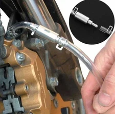 1pcs Hydraulic Clutch Brake Bleeder Hose One Way Valve Tool Kit Car Adapter