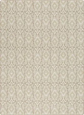 10x13 Milliken Blue Geometric Rows Area Rug Crafted Bay Leaf - Aprx 10 9 x 13 2