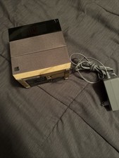 SOUNDFREAQ Sound Rise Alarm Clock Radio SFQ-08   Wood Grain Bluetooth Speaker