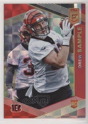 2019 Panini Donruss Elite Rookies Red /299 Drew Sample #140 Rookie RC 0l2