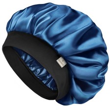 Silk Bonnet for Men Women Hair Bonnet for Sleeping Double Layer Satin Bonnet ...