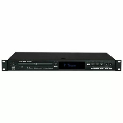 Tascam BD-MP1 MKII Professional Rack Mountable Blu-Ray Multi-Media DVD Player 1U