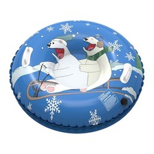 36In Inflatable PVC Snow Tubes for Adults Kids - Family Outdoor