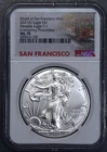 2021(S) $1 AMERICAN SILVER EAGLE UNC FDOI Emer Prod SF 1oz 999 NGC MS 70 A7080