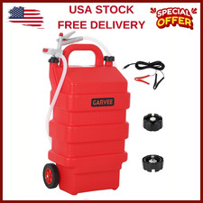 16gallon60l Fuel Caddy Portable Gas Storage Tank W12v4aa Battery Powered Pump