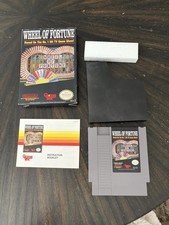 Nintendo NES Game Wheel Of Fortune CIB Complete In Box 