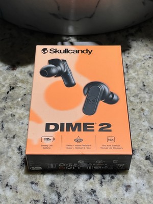 Skullcandy Dime 2 XT True Wireless In-Ear Earbuds Black Brand New Sealed