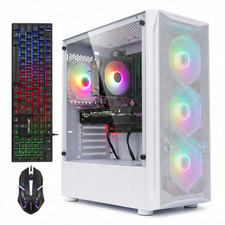Gaming PC Computer, Intel Core I7 up to 3.9G, RX 580 8G, 16GB RAM, 1TB SSD, Wifi
