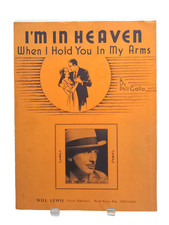 I'm In Heaven When I Hold You In My Arms Sheet Music Eddy Hanson Piano Guita F5N