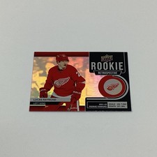 Lucas Raymond Red Wings 2022 Upper Deck RC ROOKIE RETROSPECTIVE RR-11