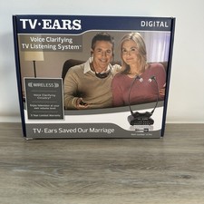 TV Ears 5.0 Digital Wireless Headset System Model 11741, New Battery