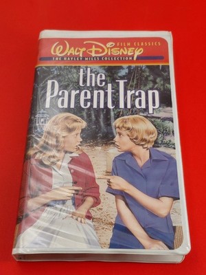 The Parent Trap VHS 1961 Family Comedy Walt Disney Hayley Mills