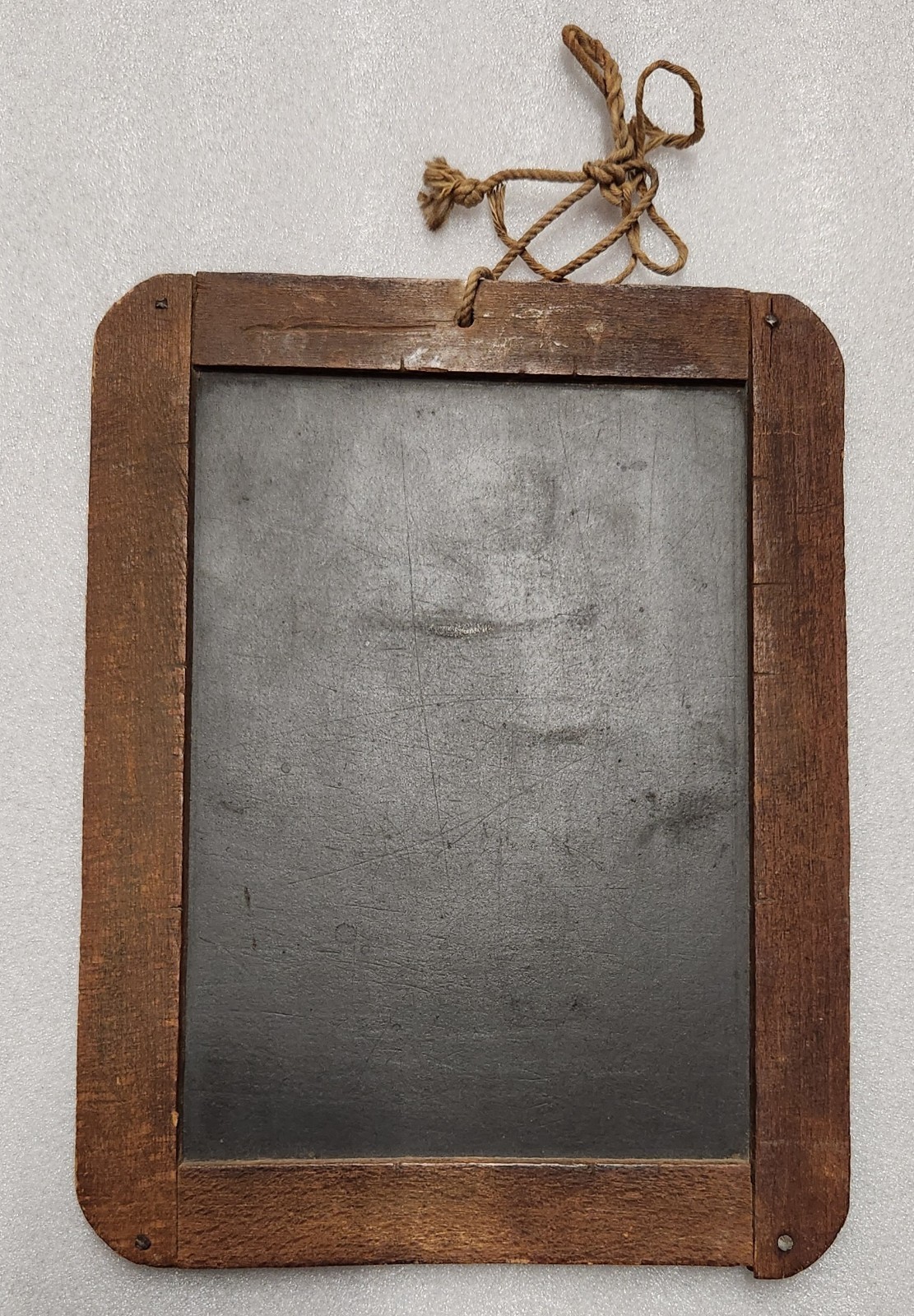 Authentic Primitive Antique Child's Slate School Chalkboard Double Sided 