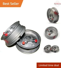 Garage Door Cable Drums Aluminum Set for Up to 8' Doors Heavy Duty Pairs