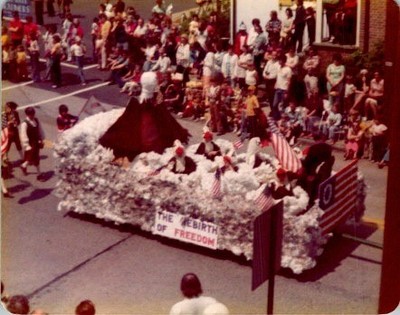 1973 Telford PA Patriotic Parade Float The Rebirth of Freedom Photograph