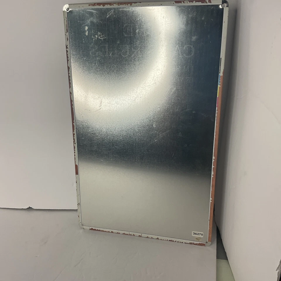 Funny Cats 10 The Cat’s Rules Made Of Tin 16” Tall x 10% Wide Rustic Styl - Image 3 of 3