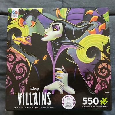 Disney Villains Maleficent Jigsaw Puzzle~ 550 Pieces~ Ceaco Puzzles ~New