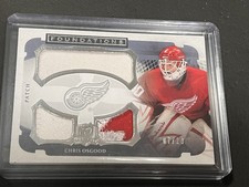 2013-14 The Cup Foundations Triple Patch /10 Chris Osgood Detroit Red Wings