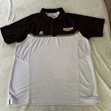 University of Southern Mississippi Golden Eagles Russell Polo Shirt Large