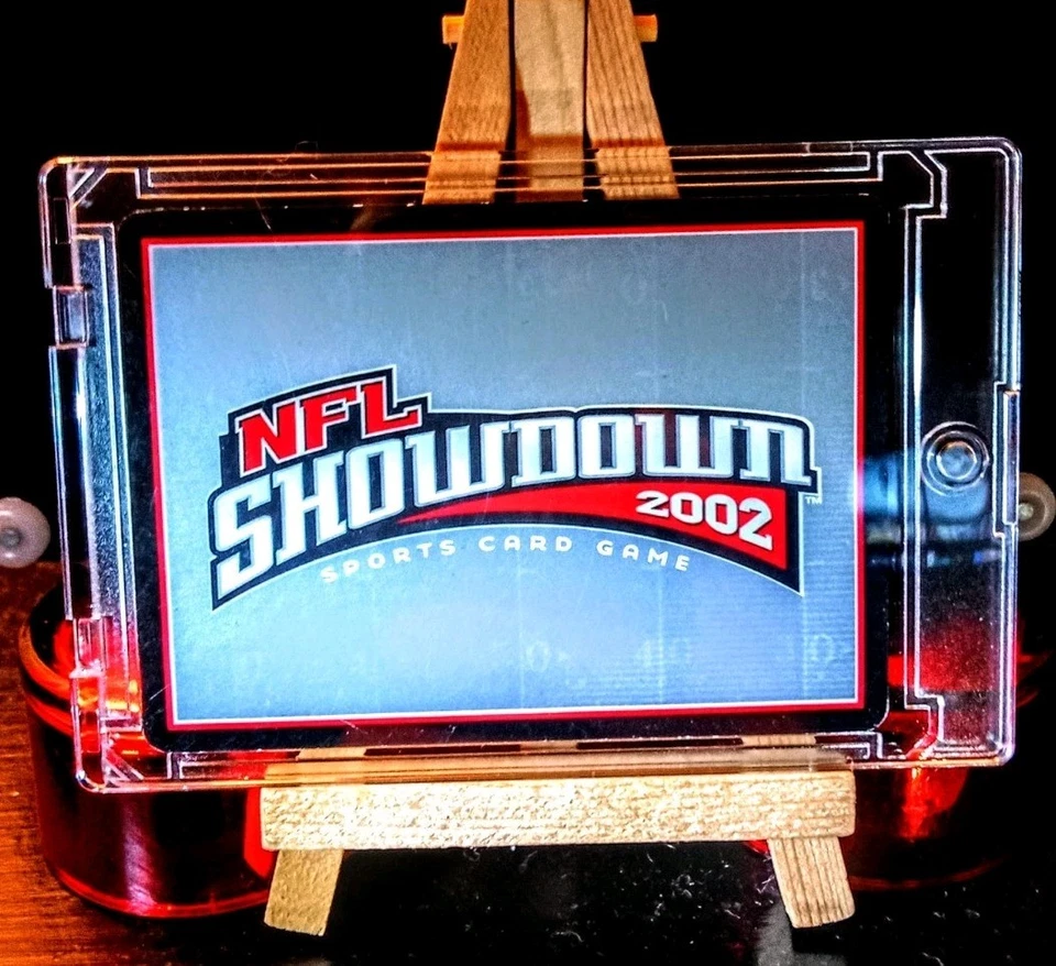 Troy Vincent 2002 NFL Showdown 1 Eagles 1st Edition Holo Foil (NM-M) ✨✨✨✨✨ - Image 2 of 3