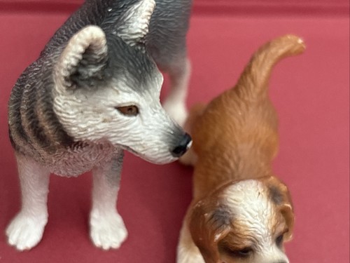 Schleich Hunde 4 Stück 2007 Husky - Bild 5 von 15