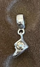 Genuine Pandora Two Tone Baby Booty Charm 