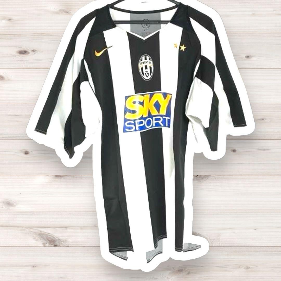 Y2K vintage 04-05 JUVENTUS Ibrahimović 9 Y2K Juventus 04-05 Ibrahimovic #9 Jersey Nike Serie A Home Shirt L