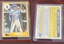 2022 Topps Update Series - 1987 Topps Baseball Bobby Witt Jr. #87TBU-7 (RC)