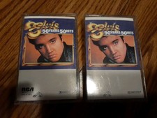 50 Years 50 Hits By Elvis Presley Cassette 2-Tape Set 1985 RCA 