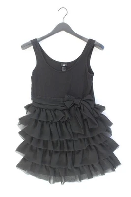 ✅ H&M Chiffonkleid Kleid für Damen Gr. 36, S Träger schwarz aus Viskose ✅ - Bild 1 von 4