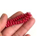Lot 19 Strands Czech Glass 6mm Lentil 1-hole Bead Assorted Color Jewelry Making — photo 9