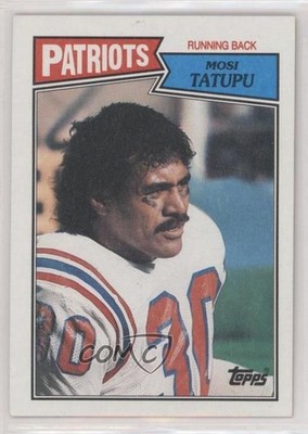 1987 Topps Mosi Tatupu #100 2k3