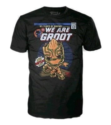 FUNKO POP TEE MARVEL WE ARE GROOT GUARDIANS OF THE GALAXY T-SHIRT SIZE 2XL NEW