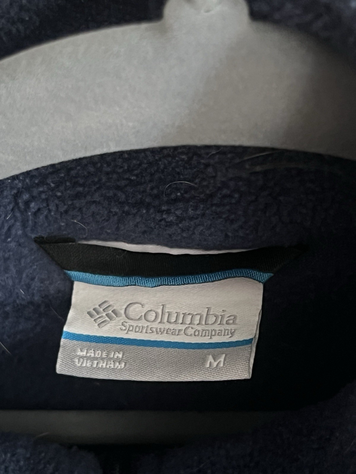 Columbia Fleece Michigan Wolverines Full Zip Coat Jacket Mens Size Medium thumbnail 9