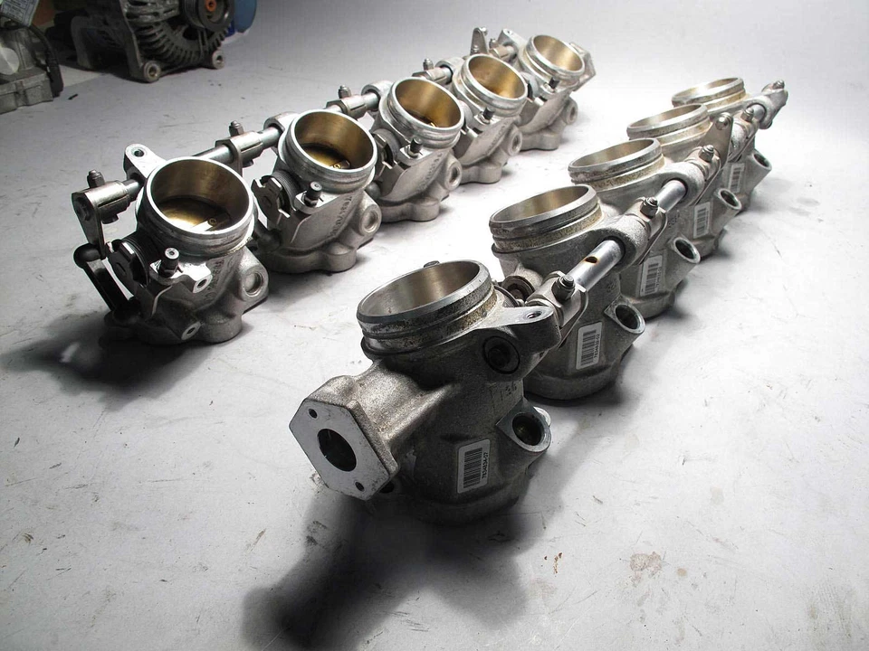 Полный комплект кузова независимого дросселя 2006-2010 BMW M5 M6 S85 V10 ITB от оригинального производителя - Изображение 2 из 3